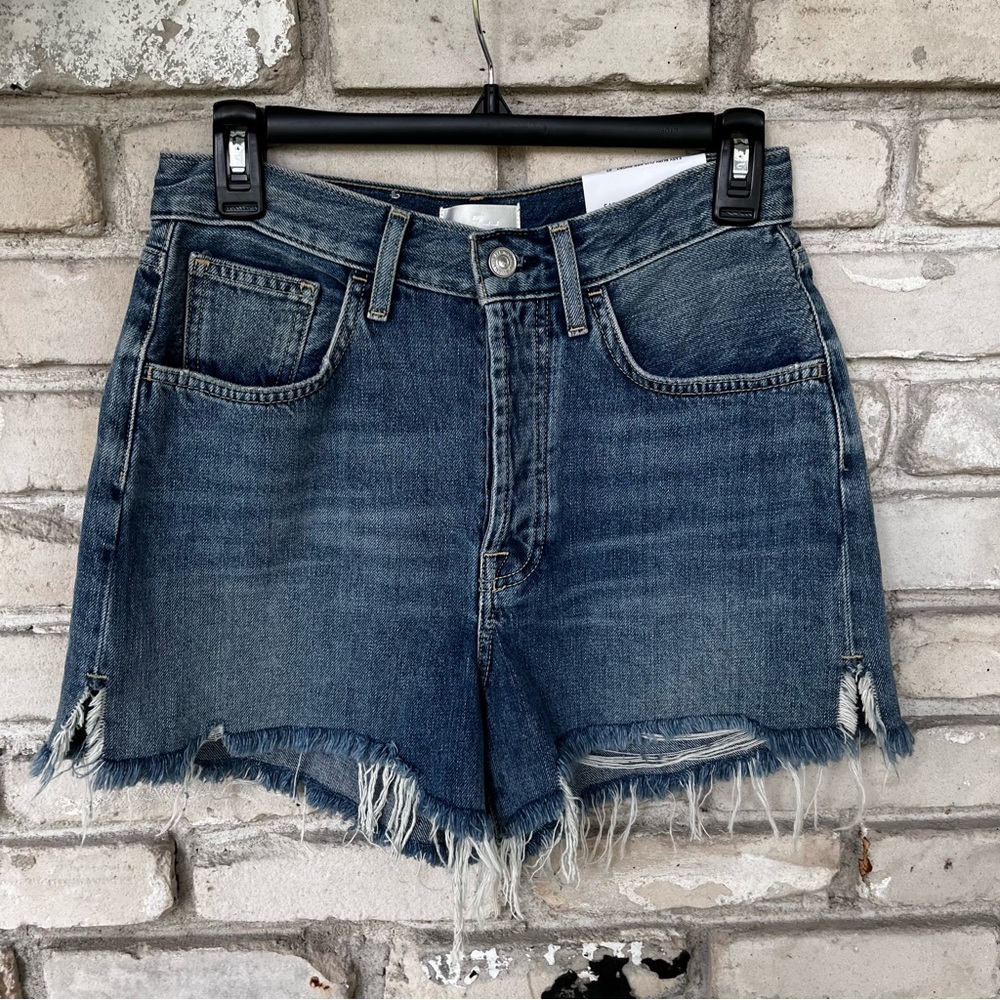 7 for all mankind easy ruby cut off jean shorts. NWT